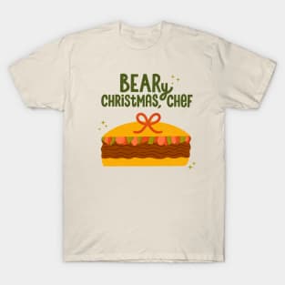 Beary Christmas, Chef T-Shirt